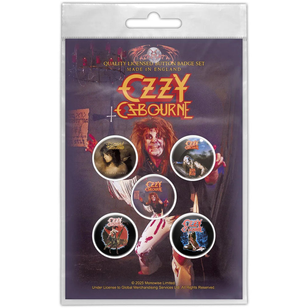 OZZY OSBOURNE - DIARY OF A MADMAN / 5個セット